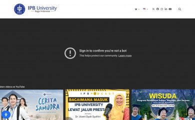 ipb.ac.id screenshot