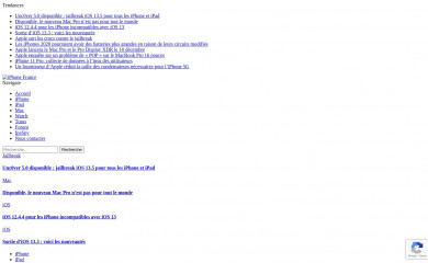 iphonefrance.fr screenshot