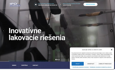 ipoecology.sk screenshot