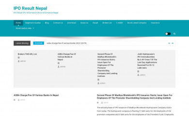 iporesultnepal.com screenshot