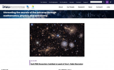 ipmu.jp screenshot