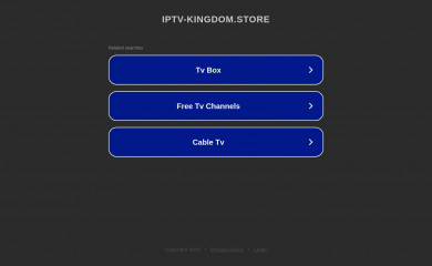 iptv-kingdom.store screenshot