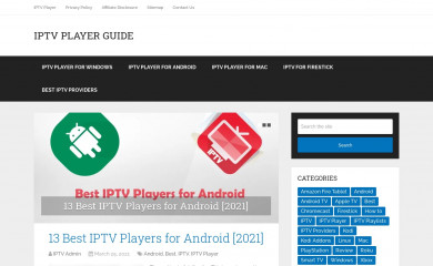 iptvplayerguide.com screenshot