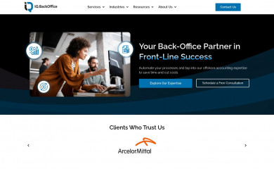 iqbackoffice.com screenshot