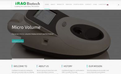 iraqbiotech.com screenshot