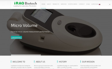 iraqbiotech.com screenshot