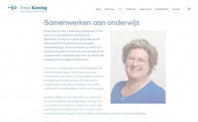 irenekoning.nl screenshot