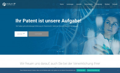 iridium-ip.de screenshot