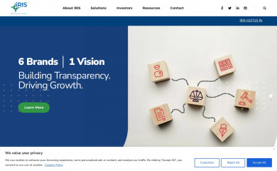 https://irisbusiness.com/ screenshot
