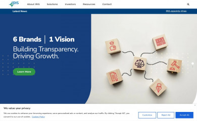 https://irisbusiness.com/ screenshot