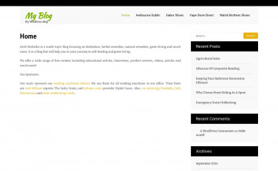 irishherbalist.ie screenshot