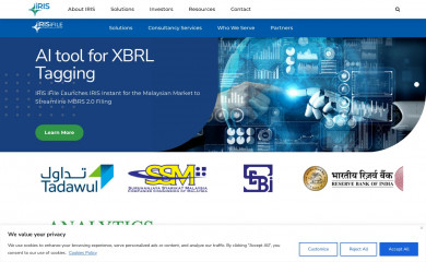 irisifile.com screenshot