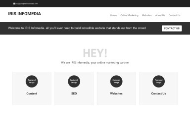 irisinfomedia.com screenshot