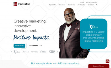 https://www.ironistic.com screenshot
