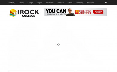 irockcollege.com screenshot