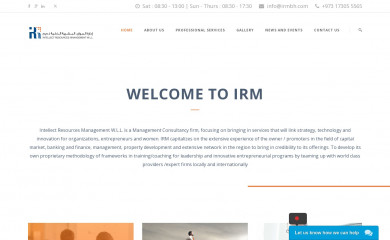 irmbh.com screenshot