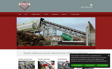 is-industrie-service.de screenshot