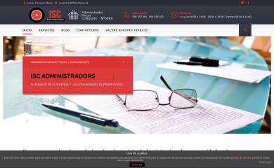 iscadministradors.com screenshot