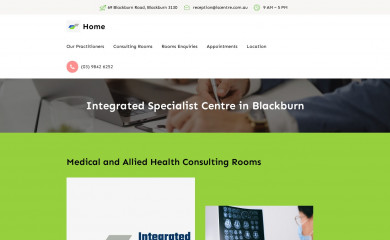 iscentre.com.au screenshot