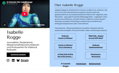 isabellerogge.de screenshot