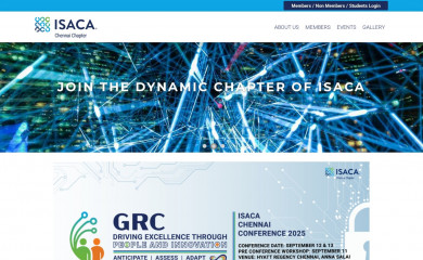 isaca-chennai.org screenshot