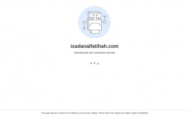 isadanalfatihah.com screenshot