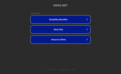isdss.net screenshot