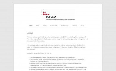 iseam.org screenshot