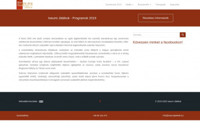 iseumijatekok.hu screenshot