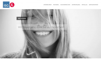 isg-wohnen.at screenshot