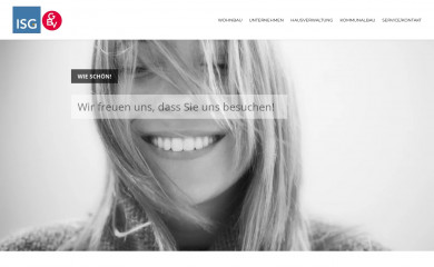 isg-wohnen.at screenshot