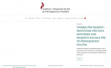 ishperndjekurit.gov.al screenshot