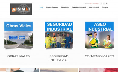 isimat.cl screenshot