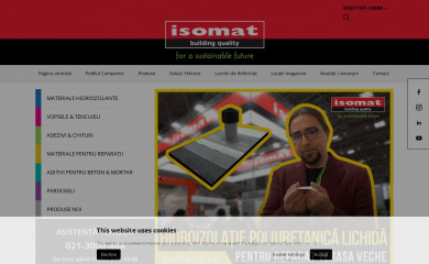 isomat.ro screenshot