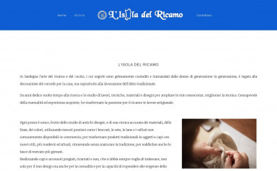 isoladelricamo.com screenshot