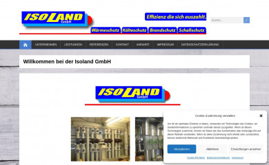 isoland-gmbh.de screenshot