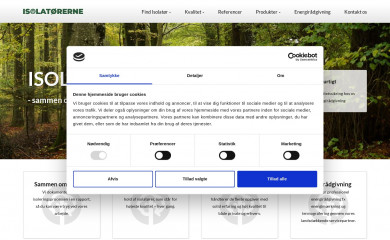 isolatoererne.dk screenshot