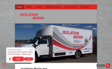 isolationmorin.ca screenshot