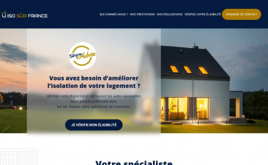 isosurfrance.fr screenshot