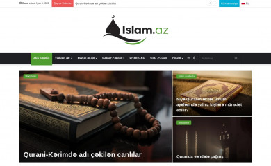 islam.az screenshot