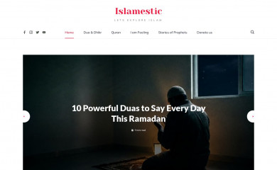 islamestic.com screenshot