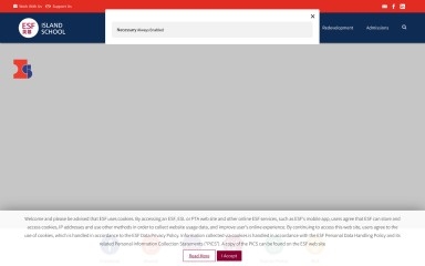 island.edu.hk screenshot