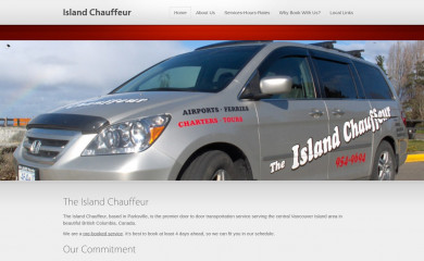 islandchauffeur.com screenshot