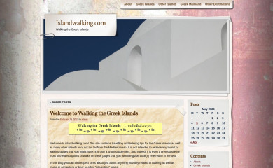 islandwalking.com screenshot