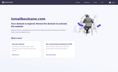 ismailboulsane.com screenshot