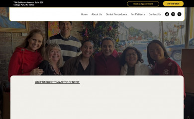 ismilecollegepark.com screenshot