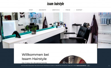 issam-hairstyle.de screenshot