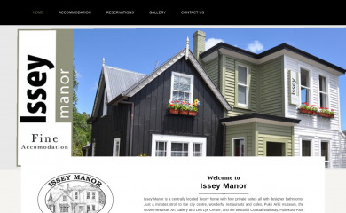 isseymanor.co.nz screenshot