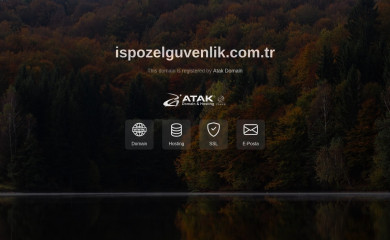 ispozelguvenlik.com.tr screenshot