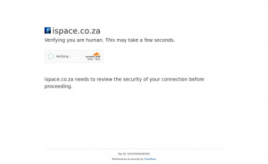ispace.co.za screenshot